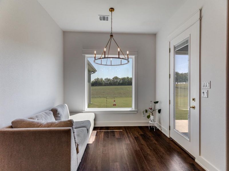 Furnished interior view inside a new home in , New Fairview (Image 26).