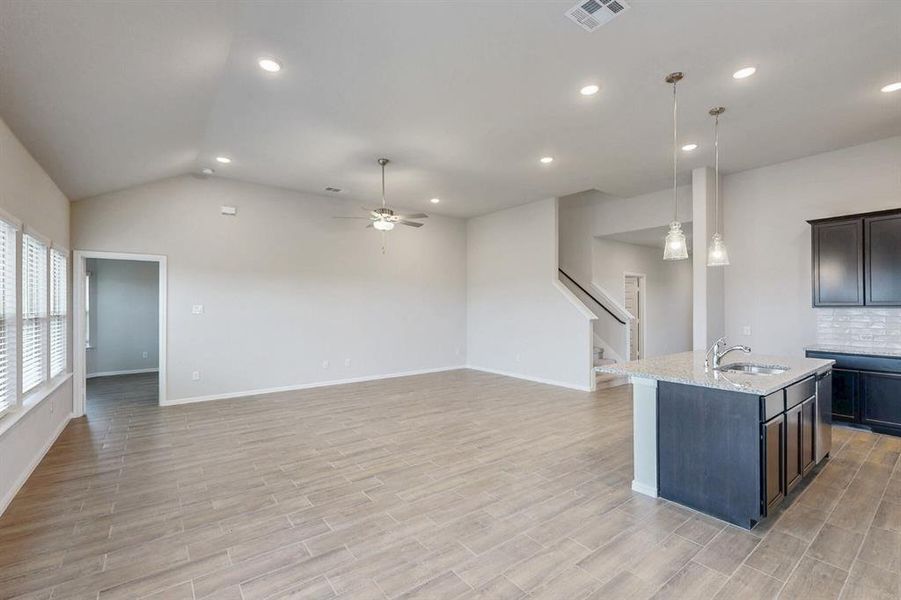 Furnished interior view inside a new home in Mobberly Farms, Pilot Point (Image 16). Furnished interior view inside a new home in Mobberly Farms, Pilot Point (Image 16).