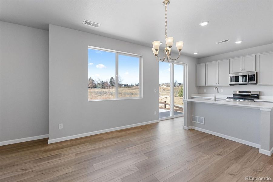 Spacious, unfurnished interior of a new home in Highlands Preserve, Mead (Image 20).