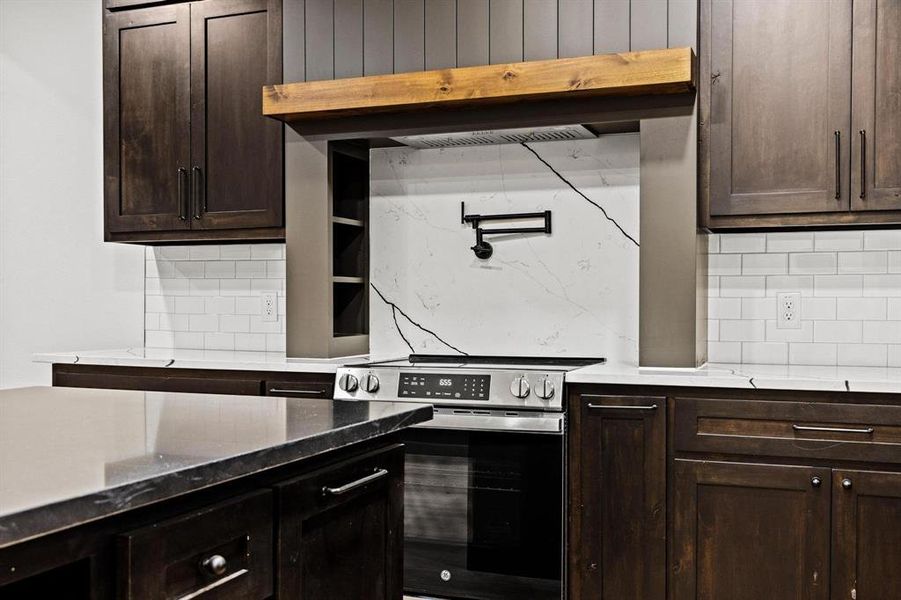 Close-up of interior finishes inside a home in , Bonham (Image 14).