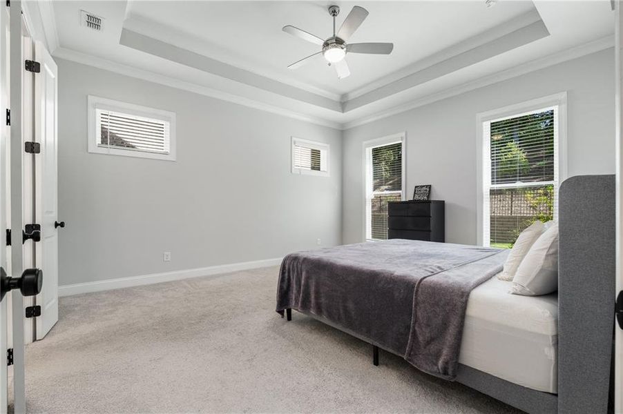 Furnished interior view inside a new home in , Johns Creek (Image 5). Furnished interior view inside a new home in , Johns Creek (Image 5).