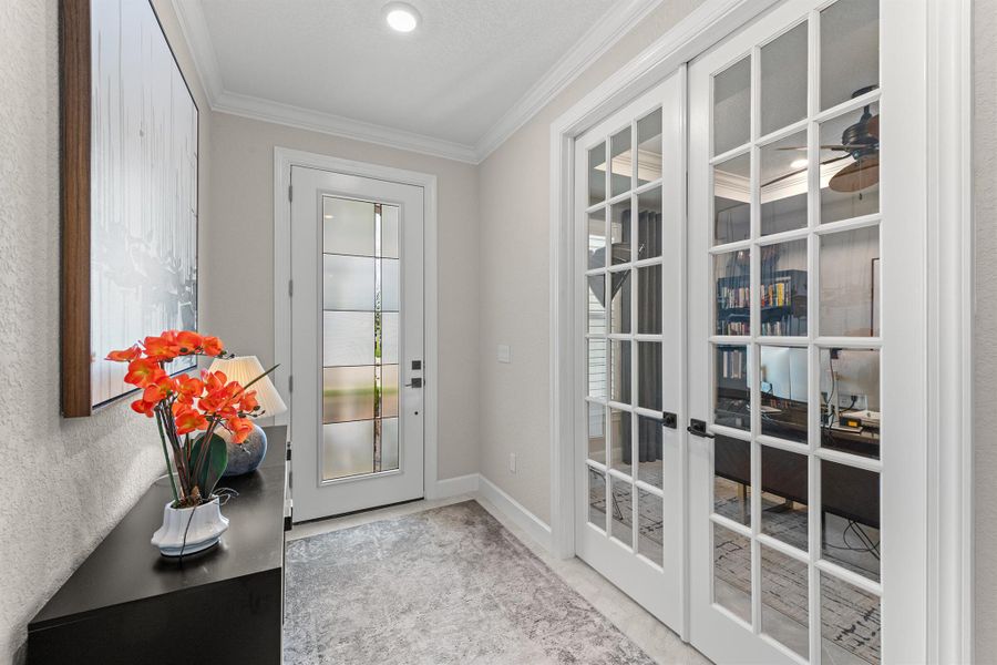 Furnished interior view inside a new home in Del Webb Tradition, Port St. Lucie (Image 31). Furnished interior view inside a new home in Del Webb Tradition, Port St. Lucie (Image 31).