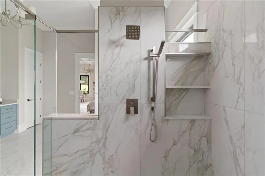Close-up of interior finishes inside a home in , Canton (Image 24).