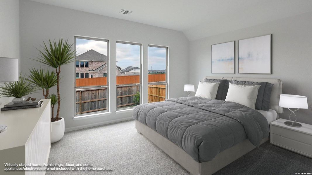 Furnished interior view inside a new home in Arcadia Ridge, San Antonio (Image 15).