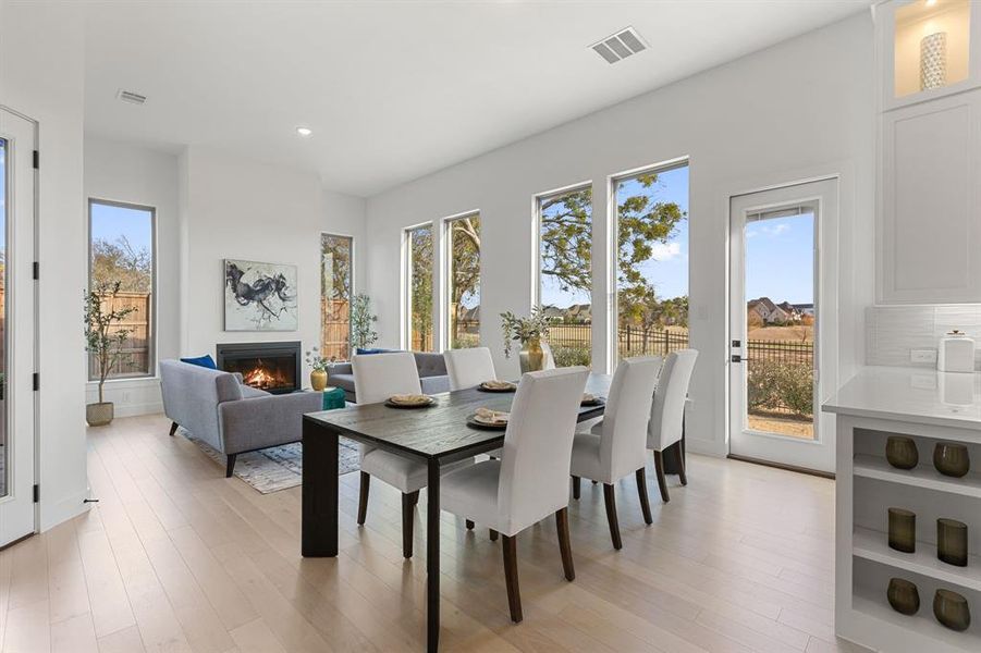 Furnished interior view inside a new home in , Prosper (Image 6).