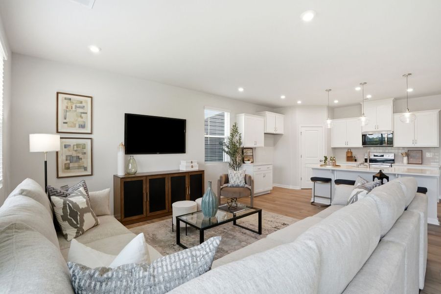 Furnished interior view inside a new home in Westfall, Gastonia (Image 13).