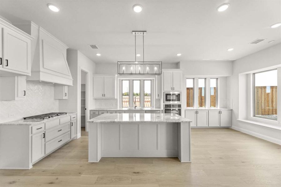 Furnished interior view inside a new home in Nelson Lake, Rockwall (Image 3).