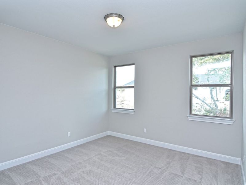 Representative unfurnished interior of a home built from the Avalon by Giddens Homes in Scofield Farms Estates, Georgetown (Image 166).