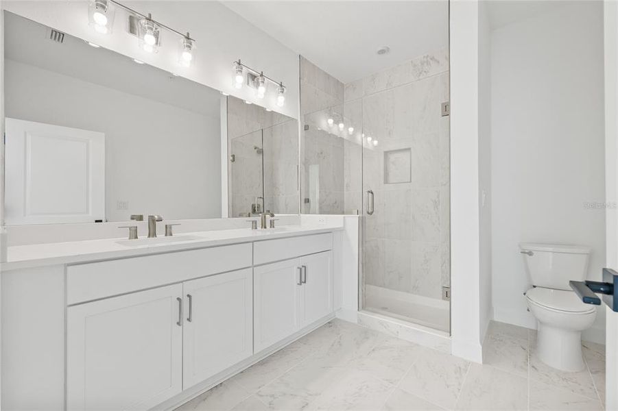 Furnished interior view inside a new home in Alante, St. Petersburg (Image 13).