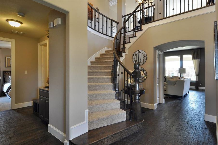 Welcoming entry into home Welcoming entry into home