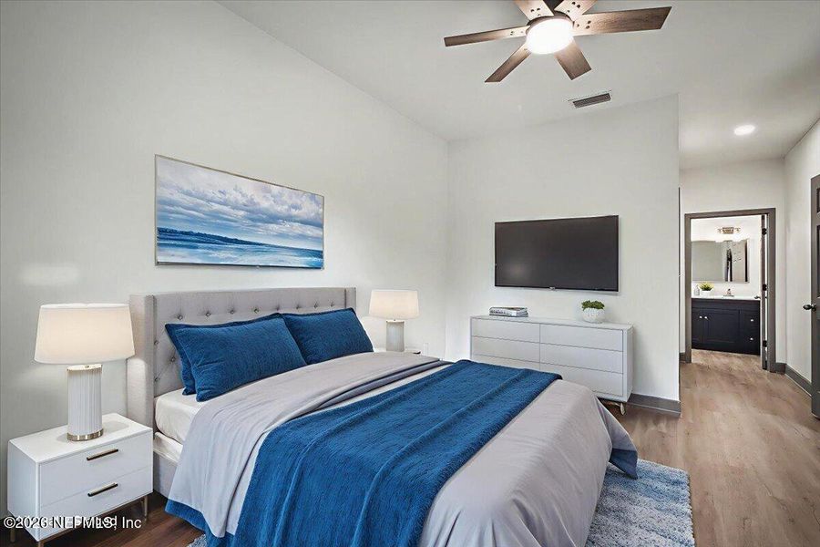 Furnished interior view inside a new home in , Jacksonville (Image 5).