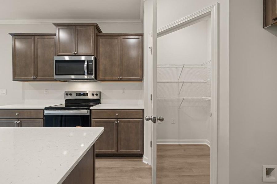 Furnished interior view inside a new home in Hughes Court, Dawsonville (Image 5).