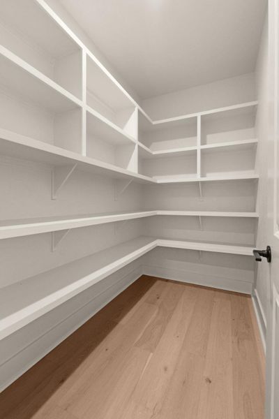 View of storage area