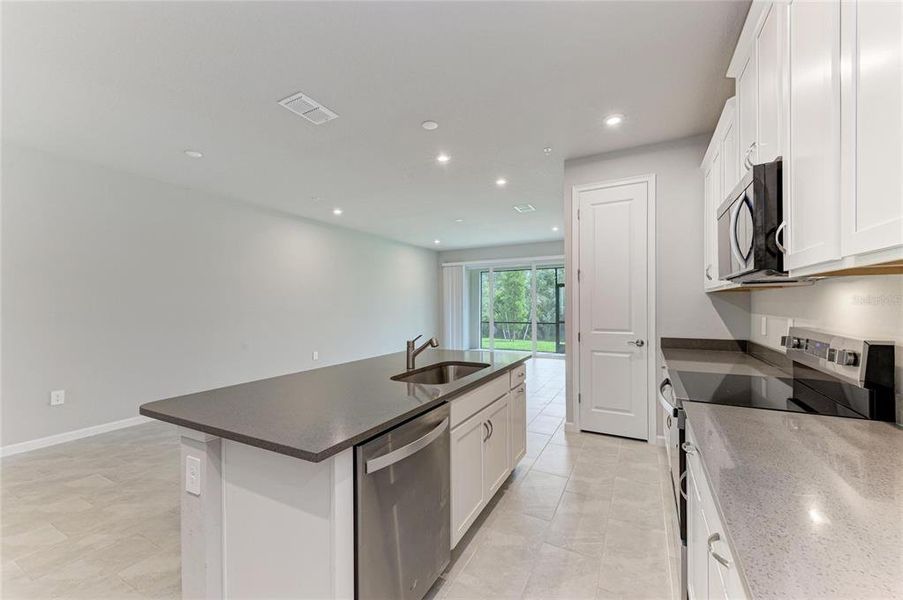 Furnished interior view inside a new home in Wellen Park, Venice (Image 19).