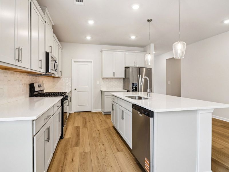 Furnished interior view inside a new home in Harmony Manor, Fairburn (Image 7).