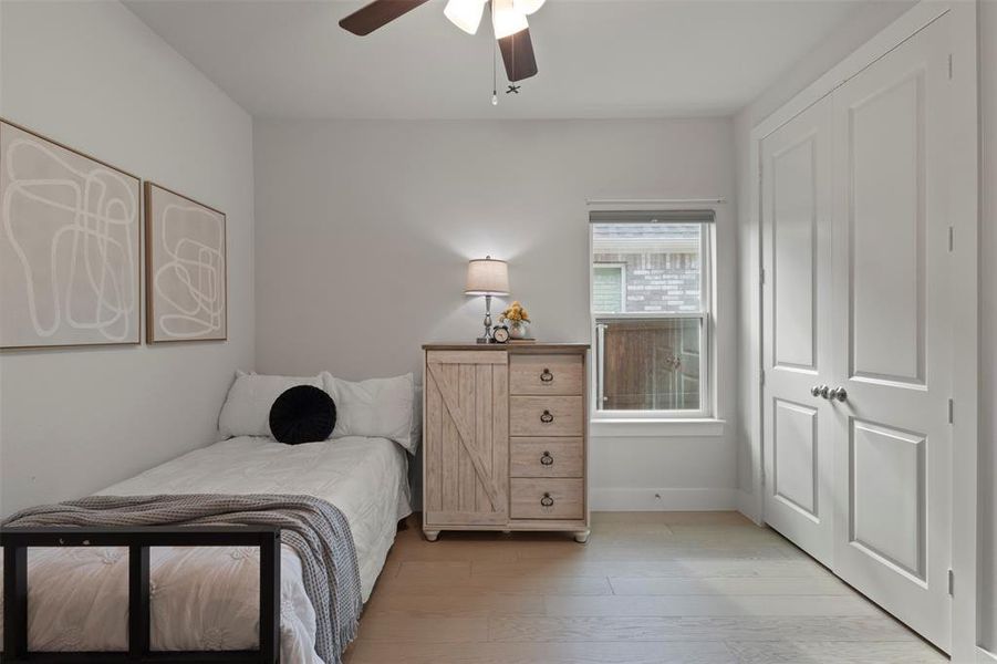 Furnished interior view inside a new home in Lyons Crest Estates, Garland (Image 11).