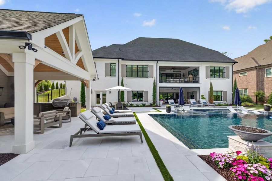 Exterior details and patio area of a home in , Braselton (Image 33).