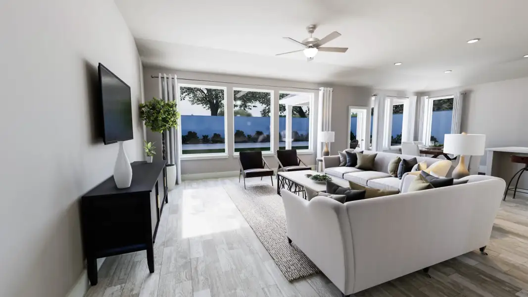 Representative furnished interior of a home built from the Davis by Tri Pointe Homes in LaPrelle, Haslet (Image 5). Representative furnished interior of a home built from the Davis by Tri Pointe Homes in LaPrelle, Haslet (Image 5).