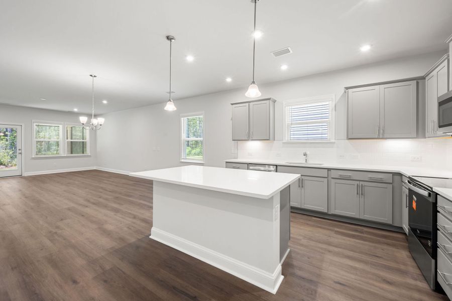 Furnished interior view inside a new home in Waterways, Richmond Hill (Image 7).