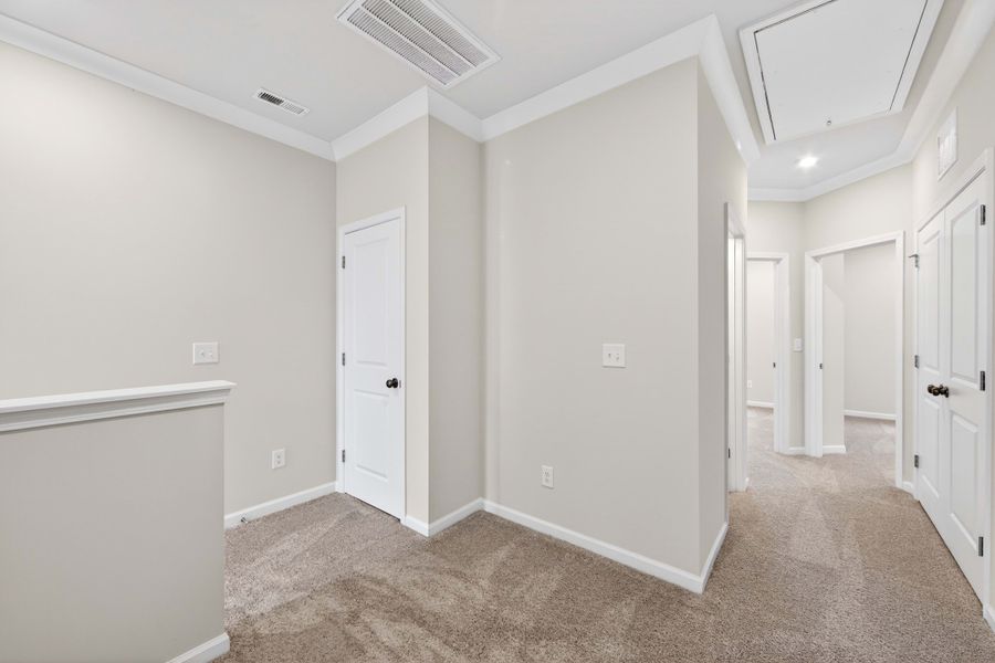 Spacious, unfurnished interior of a new home in Fifteen 15 Cannon, Charlotte (Image 22). Spacious, unfurnished interior of a new home in Fifteen 15 Cannon, Charlotte (Image 22).