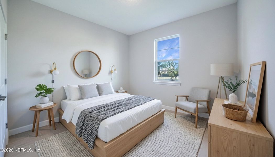 Furnished interior view inside a new home in , Palm Coast (Image 13).