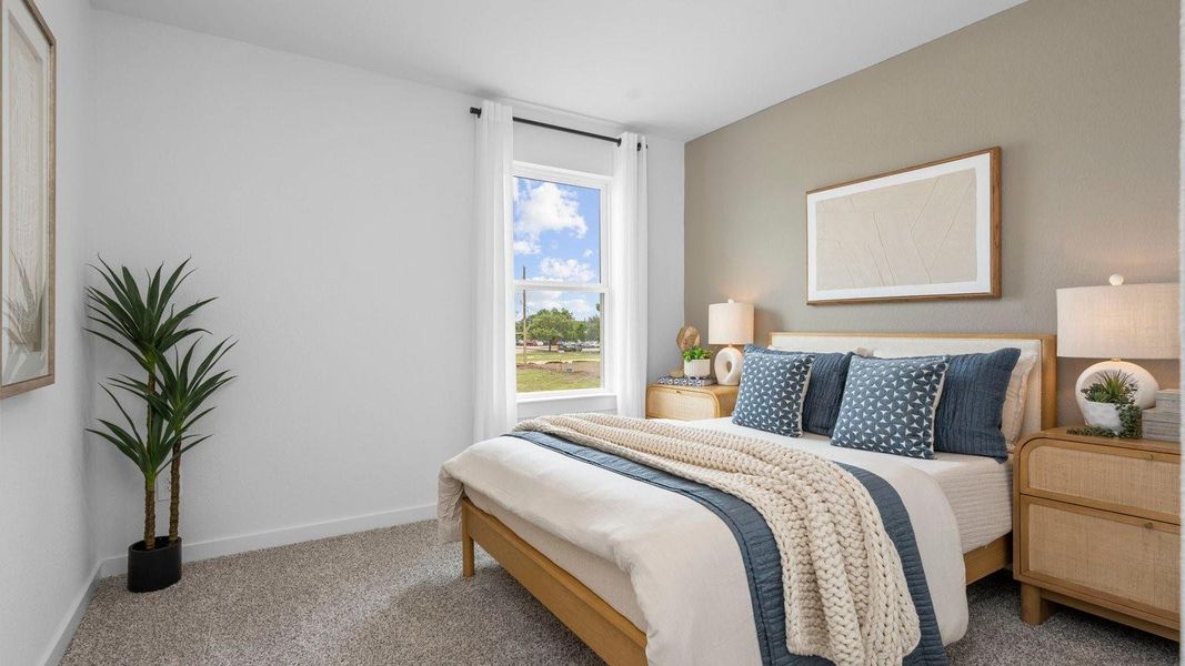 Elevations, exterior/ interior colors, options, available upgrades that require an additional charge, and standard features will vary in each community and subject change without notice. Call for details.