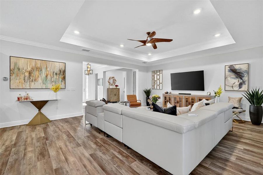Furnished interior view inside a new home in , Ocala (Image 27).