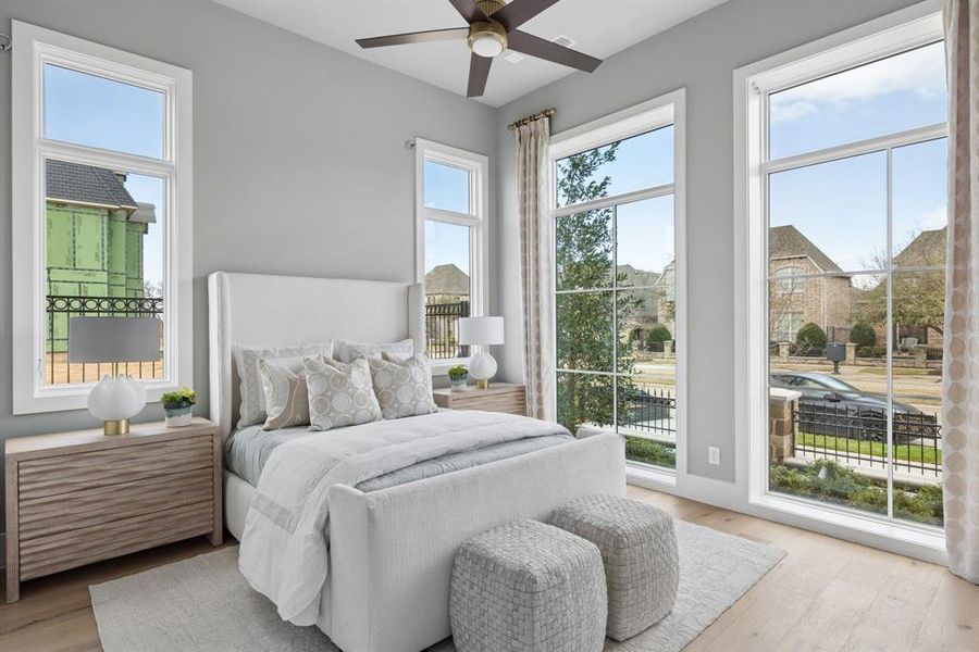 Furnished interior view inside a new home in , Southlake (Image 17).