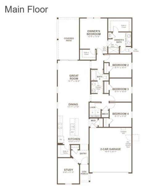 Sunstone Floorplan - Representative Photo