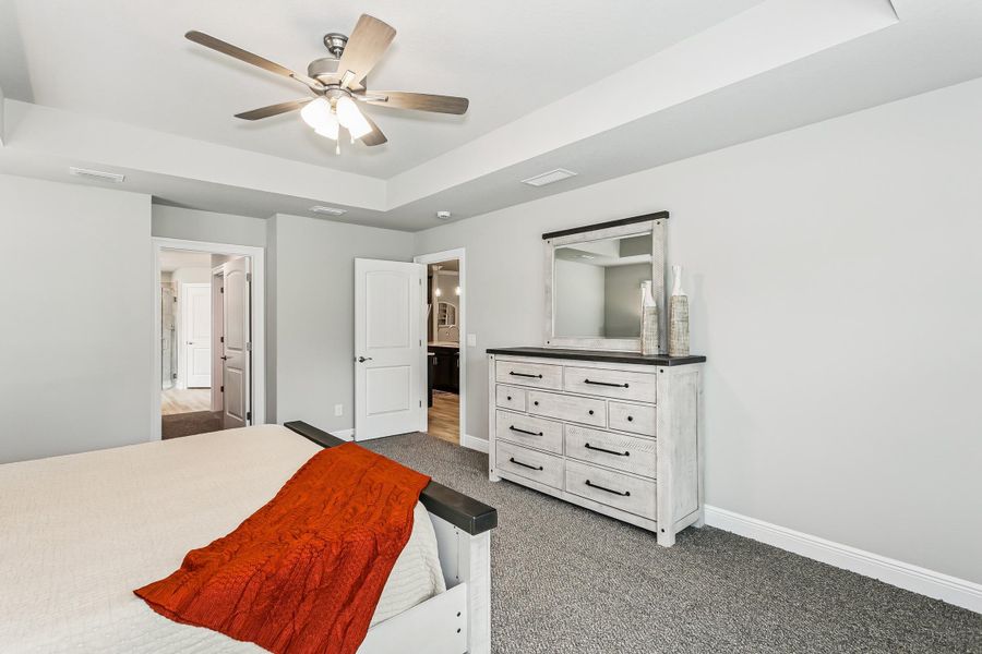Furnished interior view inside a new home in Walther Reserve, Milton (Image 28).