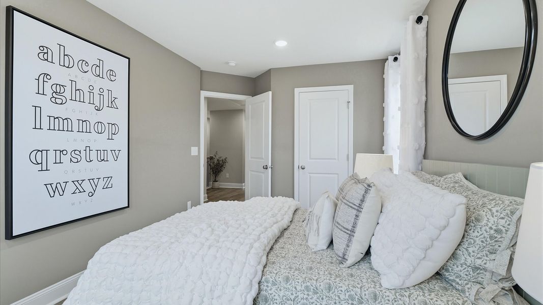 Representative furnished interior of a home built from the Winchester by DRB Homes in Mason Grove, Franklinton (Image 36).