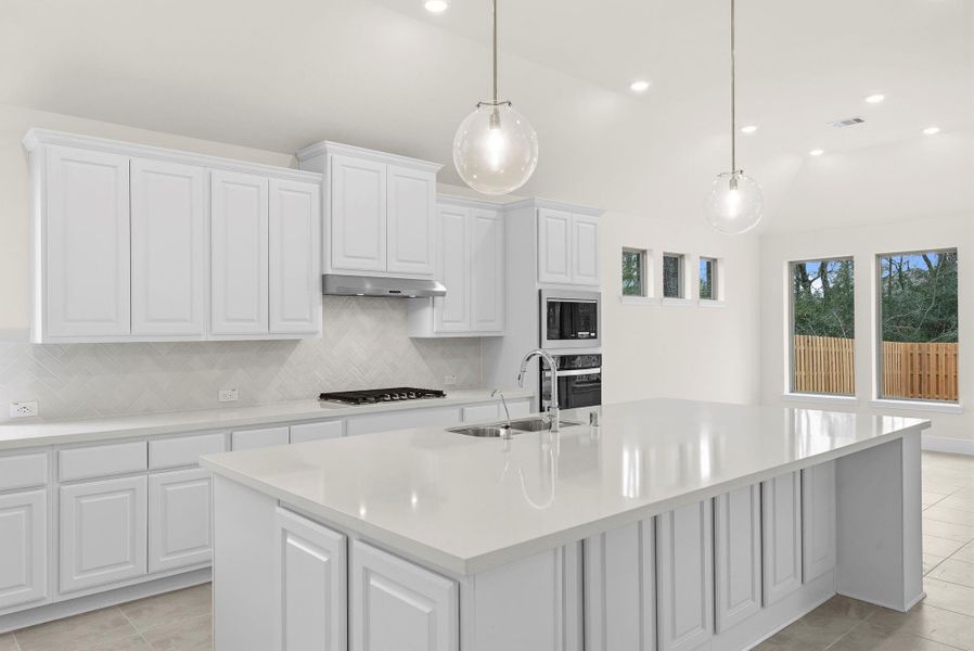 Furnished interior view inside a new home in Colton, Montgomery (Image 15).