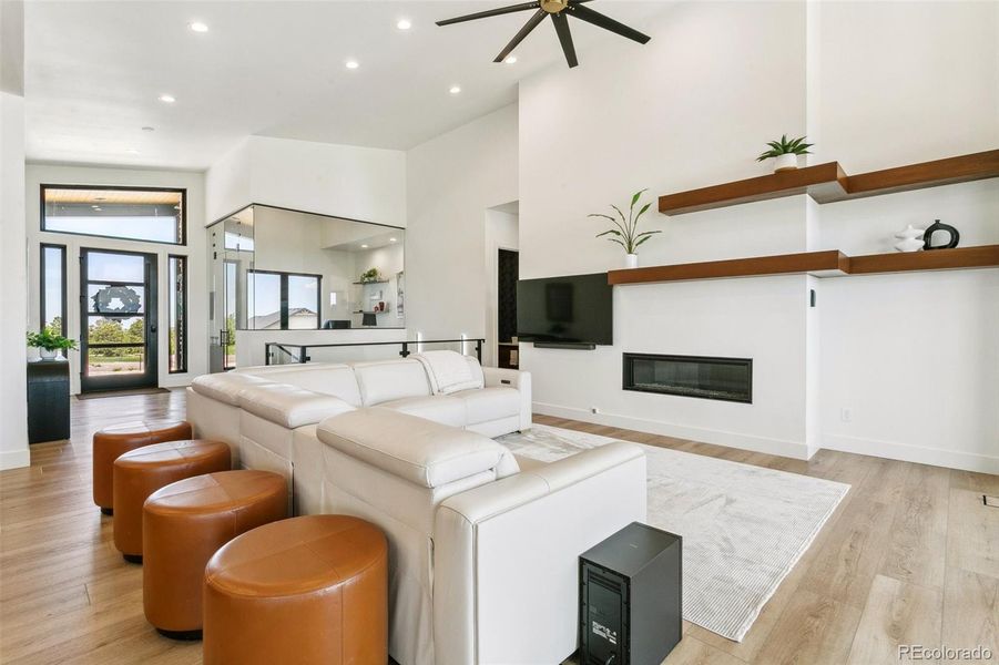 Furnished interior view inside a new home in , Colorado Springs (Image 8).