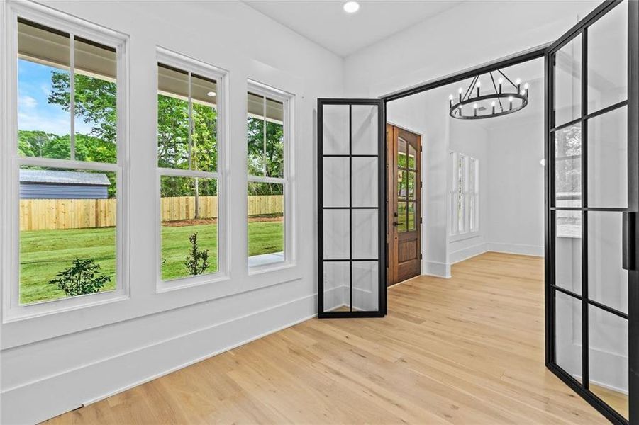 Spacious, unfurnished interior of a new home in , Monroe (Image 51).