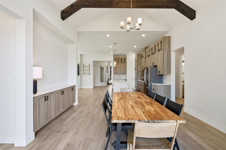 Furnished interior view inside a new home in Sweetwater, Austin (Image 18).