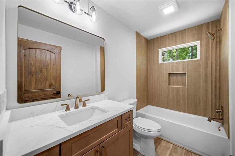 Furnished interior view inside a new home in , Ellijay (Image 6).