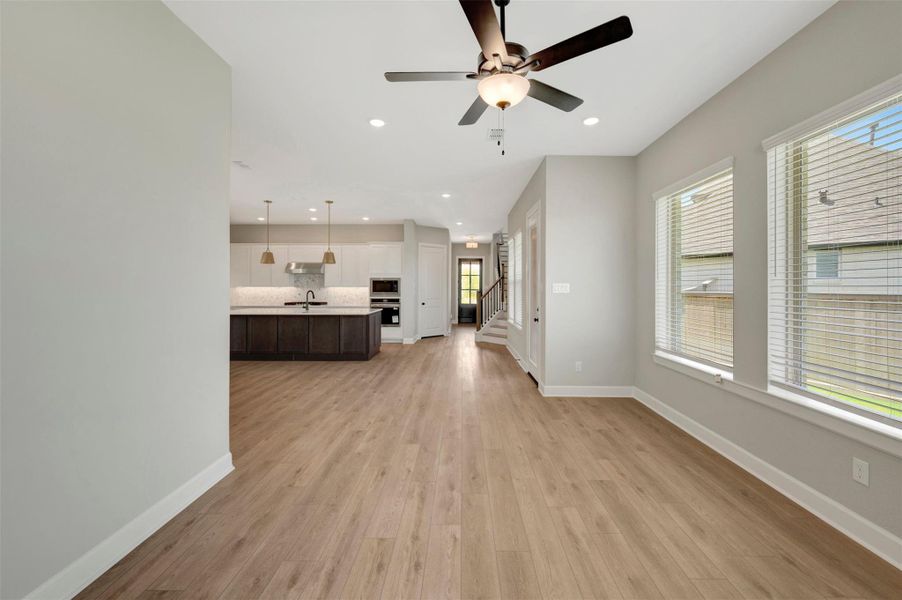 Spacious, unfurnished interior of a new home in Prairieland Village - Grove Collection, Cypress (Image 32). Spacious, unfurnished interior of a new home in Prairieland Village - Grove Collection, Cypress (Image 32).