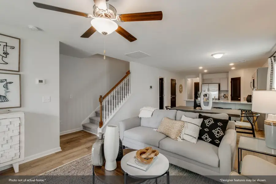 Furnished interior view inside a new home in Killians Crossing, Blythewood (Image 9).