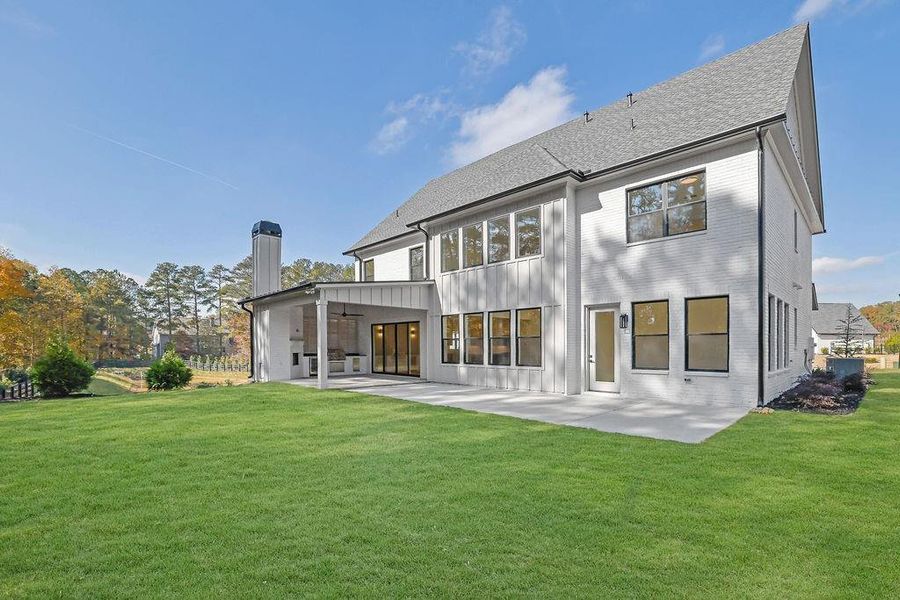 Exterior details and patio area of a home in , Cumming (Image 3).