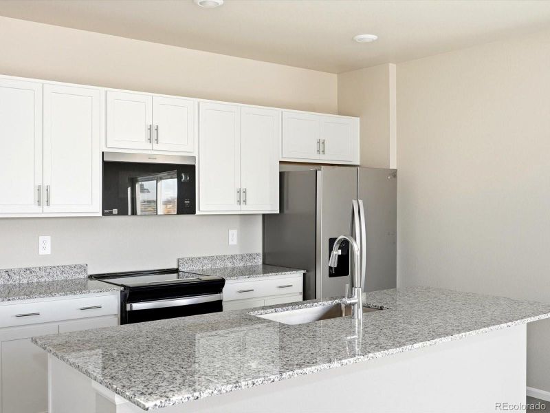 Furnished interior view inside a new home in York Station, Brighton (Image 9).