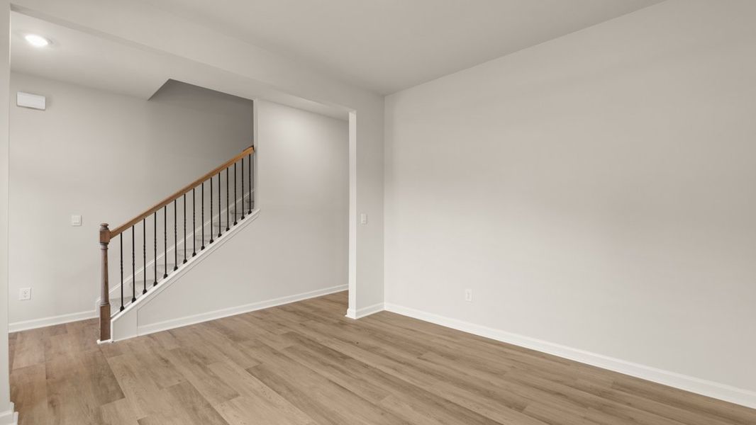 Spacious, unfurnished interior of a new home in South Wind, Union City (Image 16). Spacious, unfurnished interior of a new home in South Wind, Union City (Image 16).
