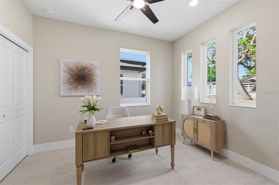 Furnished interior view inside a new home in , Tampa (Image 15).