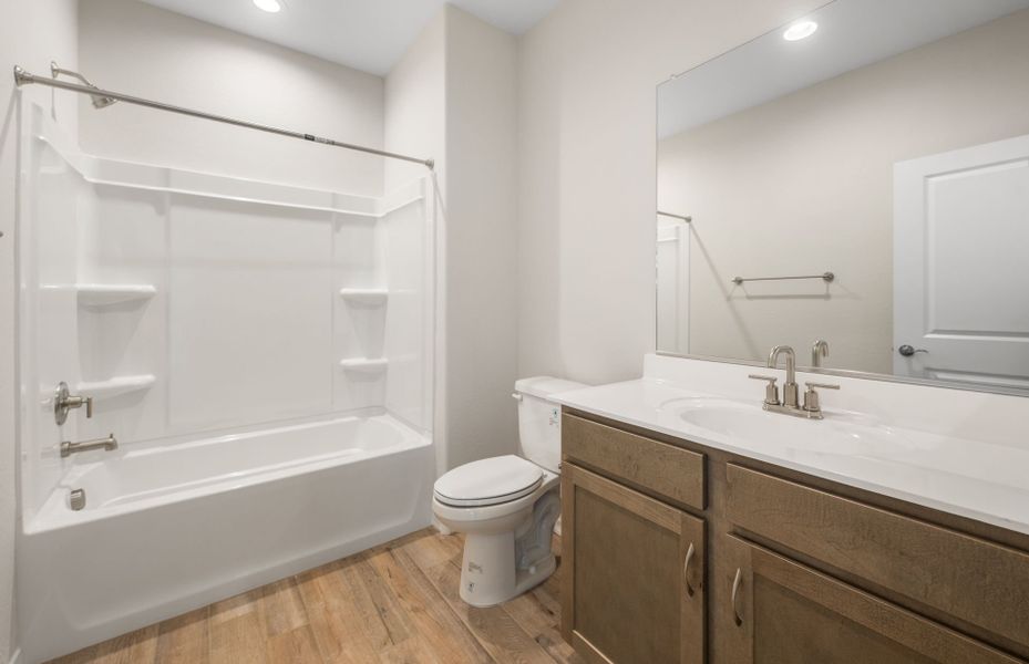 Furnished interior view inside a new home in Soleo, San Tan Valley (Image 7).