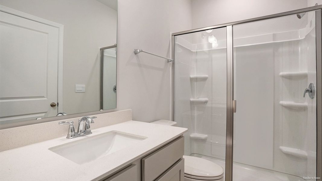 Furnished interior view inside a new home in Merchant Point, Jacksonville (Image 12).