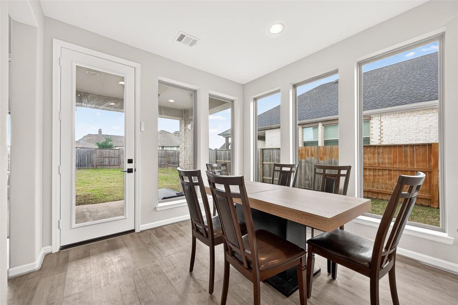 Furnished interior view inside a new home in Cane Island, Katy (Image 17).