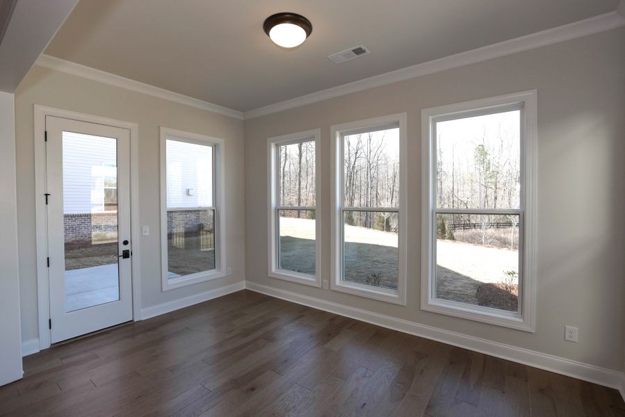 Representative unfurnished interior of a home built from the The Maddox by The Providence Group in Bellmoore Park, Johns Creek (Image 33).
