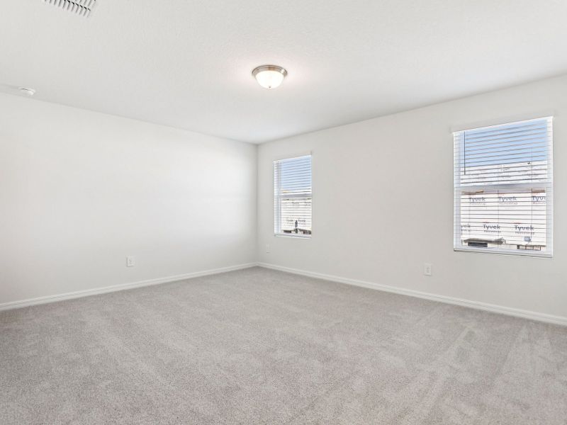 Spacious, unfurnished interior of a new home in Bradford Park, Ormond Beach (Image 11). Spacious, unfurnished interior of a new home in Bradford Park, Ormond Beach (Image 11).