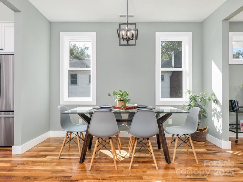 Furnished interior view inside a new home in , Asheville (Image 34).