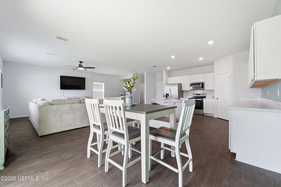 Furnished interior view inside a new home in Ravenswood Village, St. Augustine (Image 29).