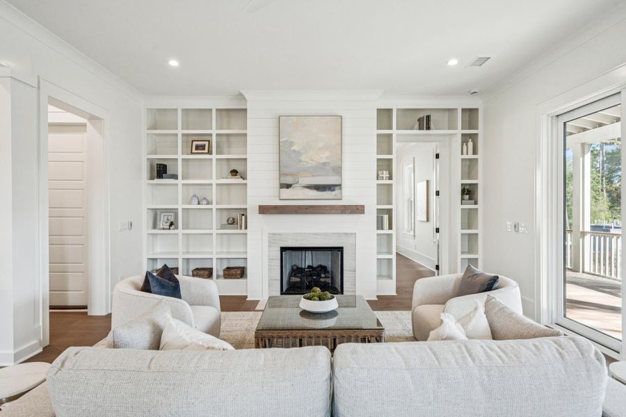 Furnished interior view inside a new home in , Johns Island (Image 13).